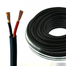 2 Core Round Thin Wall Red Black 12v 24v Low Voltage Power Cable Automotive Car