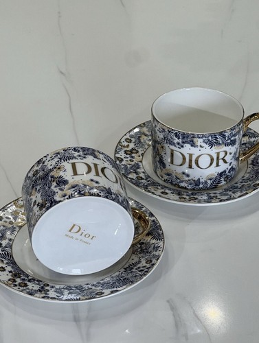 Christian Dior dishes porcelain coffee set tea set - Picture 4 of 4
