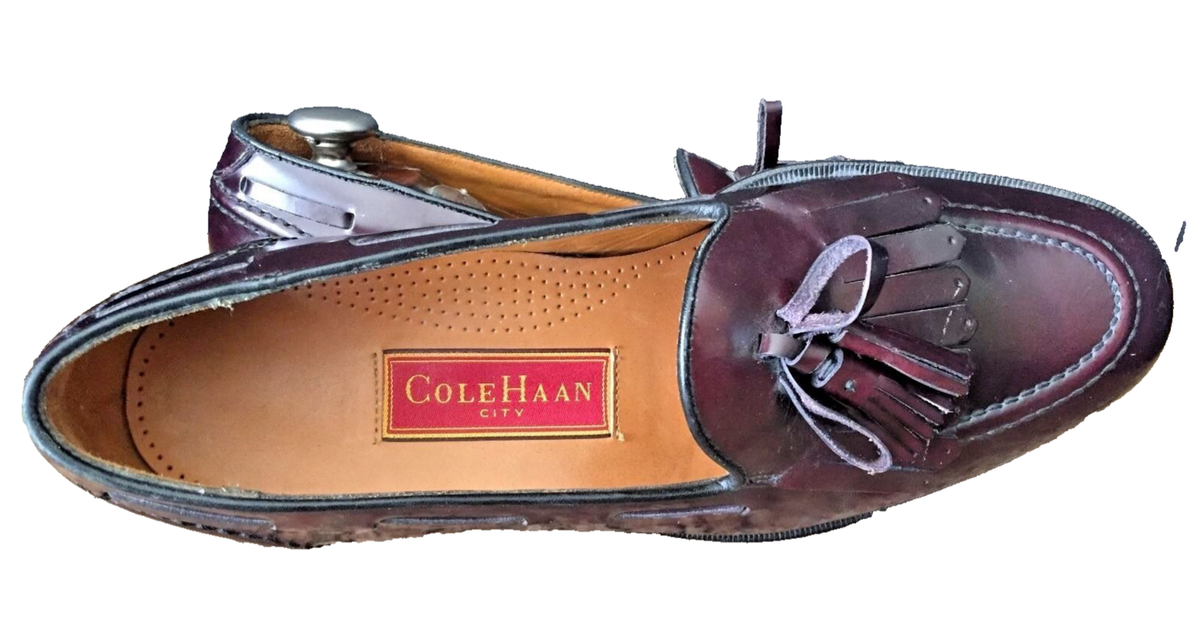 Cole Haan kiltie tassel cordovan loafers10D Vintage Men main image 4