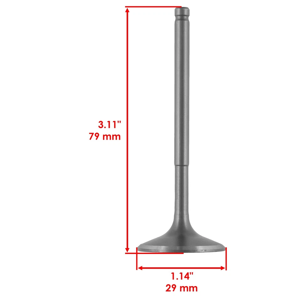 Cylinder Intake Exhaust Valve Gasket Kit for Polaris Phoenix 200 Quad 2005-2017 - Image 3 of 4