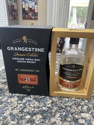 Grangestone Highland Single Malt Scotch Whisky Sherry Cask 25 years Empty Bottle