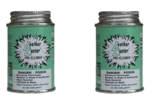 Leather Luster Pre-Cleaner Wax-Oil-Dye Remover 4 oz PACK of 2 
