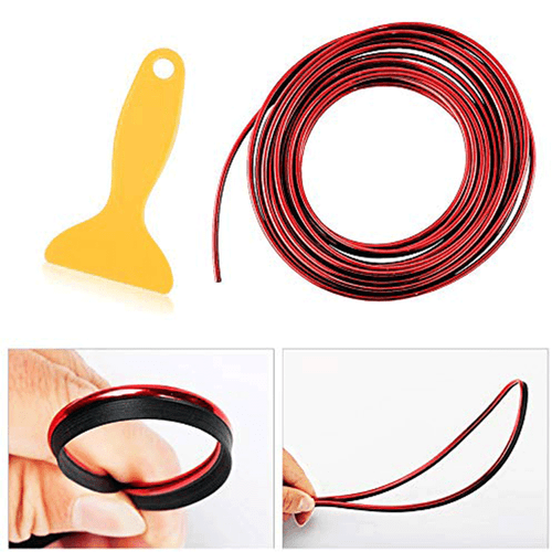 16ft/5M Car Interior Door Gap Edge Line Insert Molding Trim Decor Strip + Tool - Picture 14 of 24