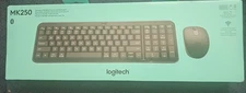 Logitech MK250 Bluetooth Wireless Mouse and Keyboard Combo Compact Keyboard