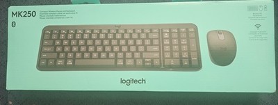 Logitech MK250 Bluetooth Wireless Mouse and Keyboard Combo Compact Keyboard