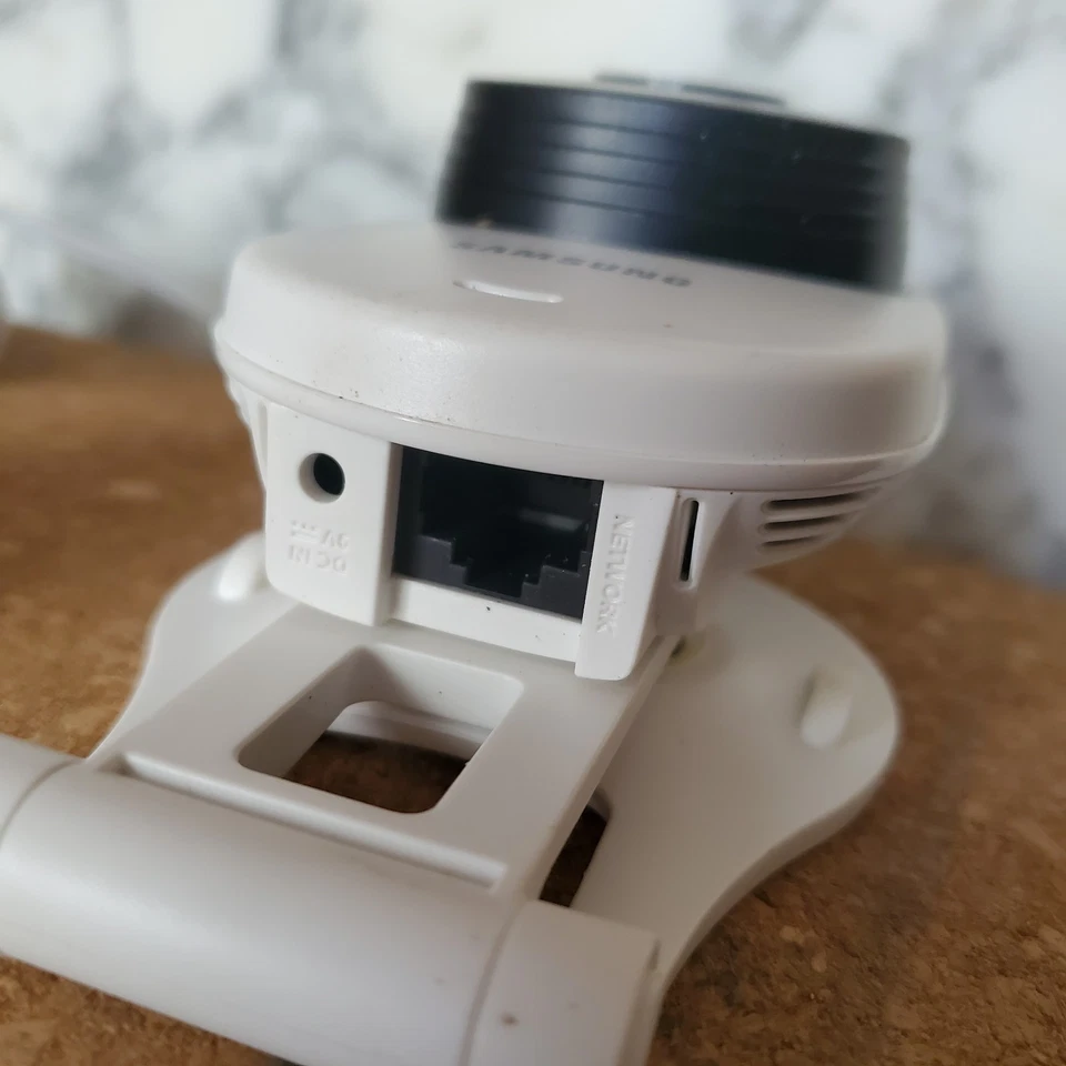 Samsung Network Wi-Fi Direct Camera 8NH-E6411BN Smart Cam w/ AC Adapter Tested - Image 2 of 4