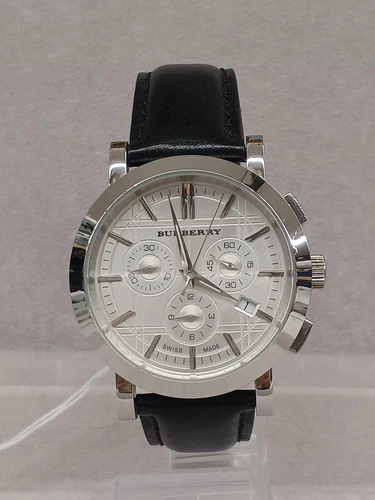 Orologio Burberry BU1361 Quarzo Cronografo 42mm Acciaio Inox