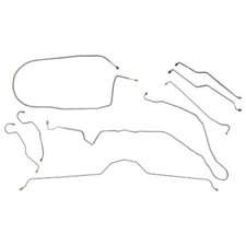 Brake Line Kit Complete Tubes Power Disc 1974-82 Chevrolet Corvette Stainless Brake Line Kit Complete Tubes Power Disc 1974-82 Chevrolet Corvette Stainless