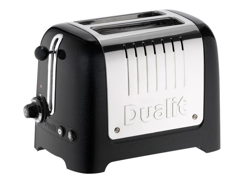 Dualit Slot Lite Toaster black Scheibe Hochglanz-black 26225