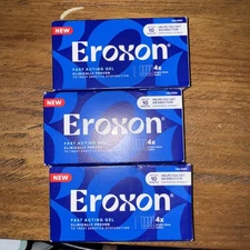 3-Boxes Eroxon Stimgel 4 Single Dose Tubes, 12 Total, ED Fast Acting Gel