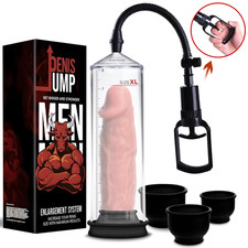 Male Penis Vacuum Pump Get Bigger  Thicker Erection Penis Enlargement Tool