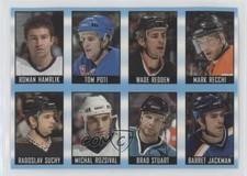 2003 Mini Stickers 8-Panel Roman Hamrlik Tom Poti Wade Redden Mark Recchi 0bt4