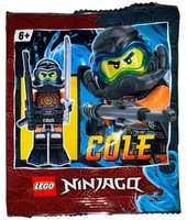 Lego Cole Ninjago Minifigur | Cole Mit Hapune U Katana| (892180) Neu & Ovp