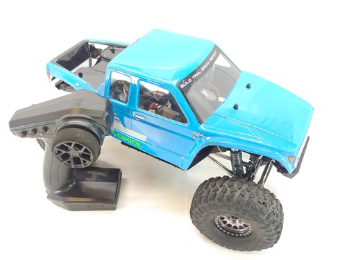 Custom Built Axial SCX10 III 1/10 4x4 RC Rock Crawler Brushed RTR w ...