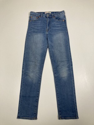LEVI S RIBCAGE STRAIGHT ANKLE Jeans - W26 L28 - Blau - Top Zustand - Mädchen s