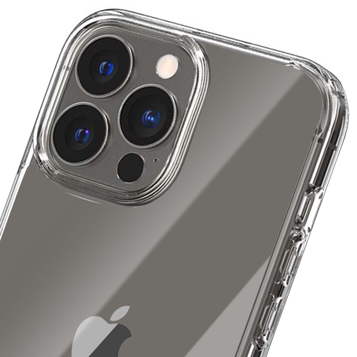 Coque iPhone 13 Pro transparente en silicone mince avec induction - 4