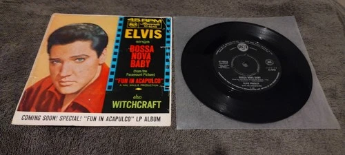 ELVIS PRESLEY - EP - BOSSA NOVA BABY- RCA - 47-8243 - AUSTRALIA- ROCK