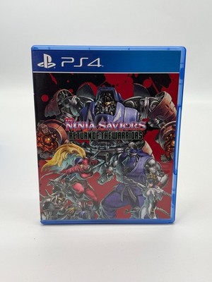 The Ninja Saviors Return Of The Warriors Sony Playstation 4 Neuwertig CIB OVP