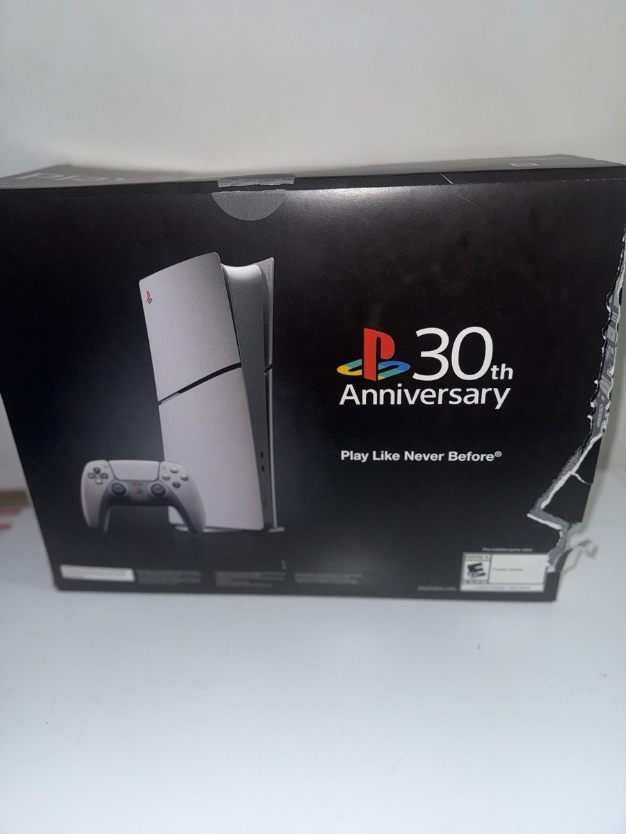 New Sony PlayStation 5 PS5 Digital 30th Anniversary Console