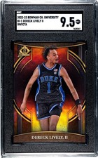 2022 Bowman Chrome U #1 Dereck Lively II Invicta SGC 9.5 MINT+