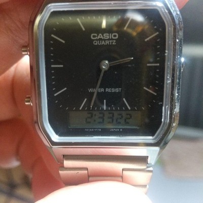 CASIO AQ-730 Analog-Digital Watch