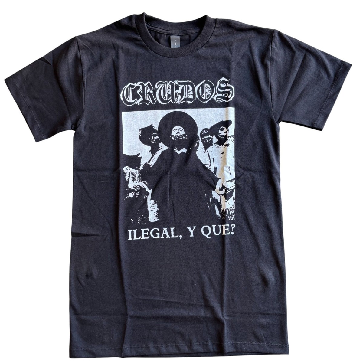 CRUDOS バンドTシャツ ブラック Mサイズ LOS CRUDOS ILLEGAL Y QUE T-SHIRT | eBay
