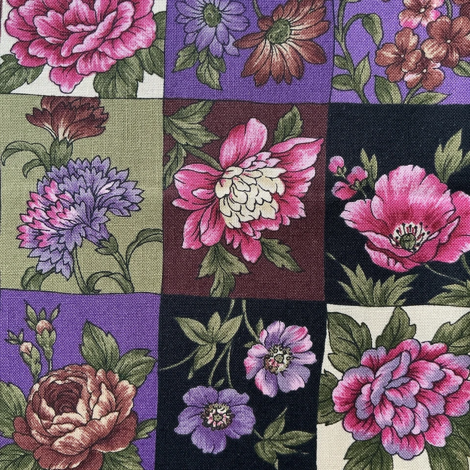 1 Yd x 44” Wide Countryside Collection by Hoffman Fabrics Floral  Print - Image 4 of 4