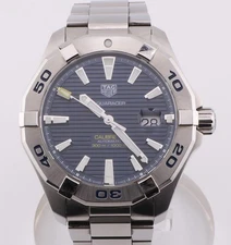 TAG Heuer WAY2012 Aquaracer Stainless Steel Calibre 5 Automatic Men's Watch 44mm