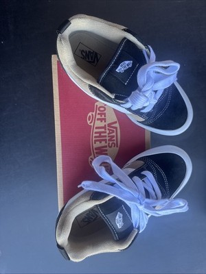 VANS Knu School Sneakers Brown/Black SZ 4 Brand New