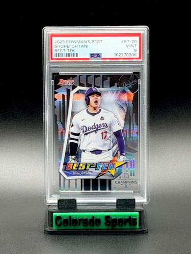 2025 Bowman's Best TEK #BT-28 Shohei Ohtani Dodgers