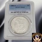 1881 S Morgan Silver Dollar, PCGS MS 64, Pulled From Storage, Fast Ship 🚢