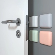 Silicone Door Stopper Pads Self-Adhesive Anti-Shock Wall Protectors for Home