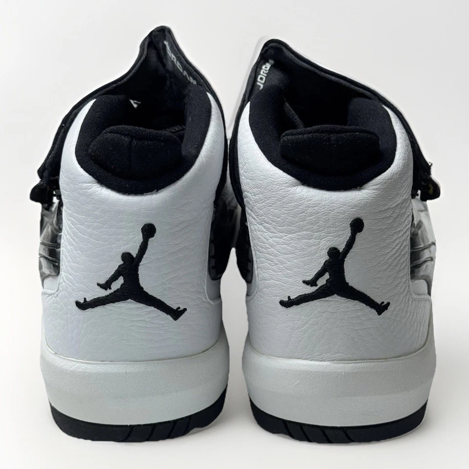 Size 10 - Jordan Jumpman Swift 6 White Black RARE - Image 4 of 4