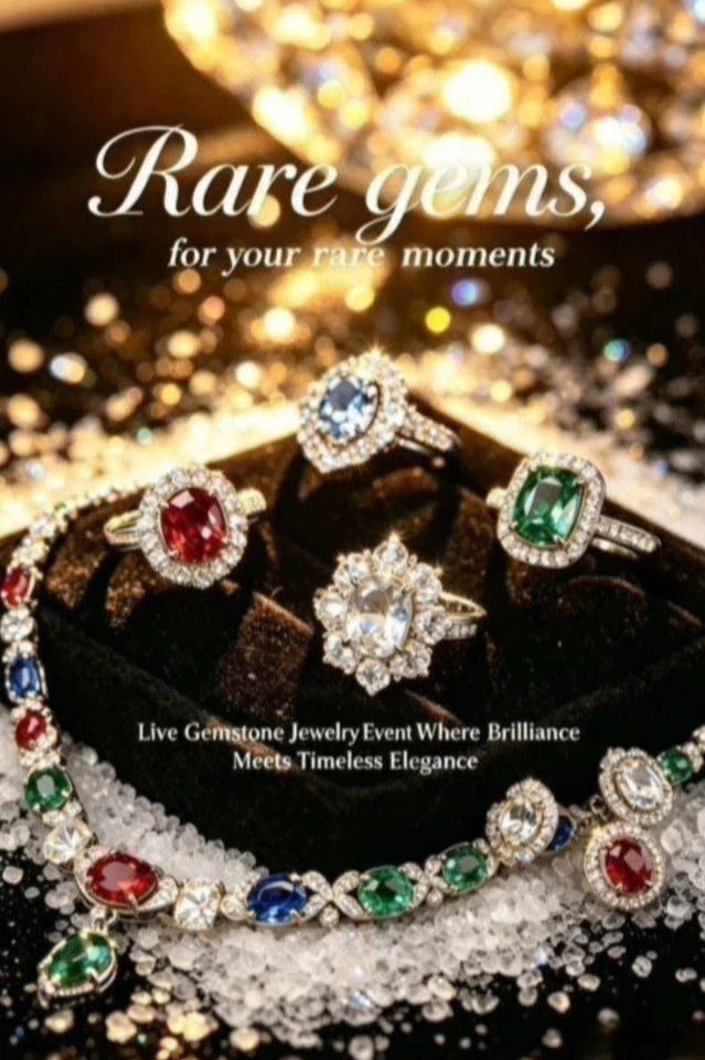 XZRQ💎LIVE Premium Gem Jewelry | Exquisite Rare Collection | Free Shipping✨