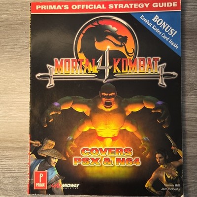Mortal Kombat 4 : Prima's Official Strategy Guide  Covers Playstation & N64