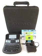 DYMO LabelManager 210D Label Maker with Case, 3x Labels 2 White, 1 Yellow 