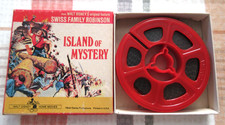 DISNEY HOME MOVIES Vtg 1950s 8MM FILM ISLAND of MYSTERY - SWISS FAMILY ROBINSON
