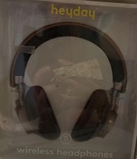 Heyday  Wired Headphones   Over-Ear   Black   New  Read Cool Leather Look