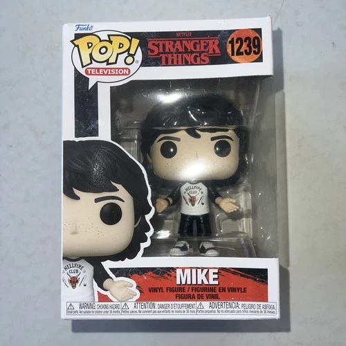 STRANGER THINGS Mike FUNKO POP! Vinyl Figure Box #1239