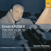 Ernst Krenek - Krenek Piano Music Vol. 2 - Cd - G4Z