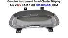 Genuine Instrument Panel Cluster Display For 2025 RAM 1500 68610860AI OEM