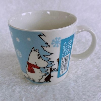 Arabia Moomin Mug 2010 Winter Limited Edition [With Box] Ski Competition