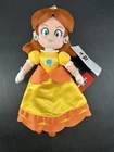 New Super Nintendo World Princess Daisy Plush Doll Yellow Dress Amusement Park