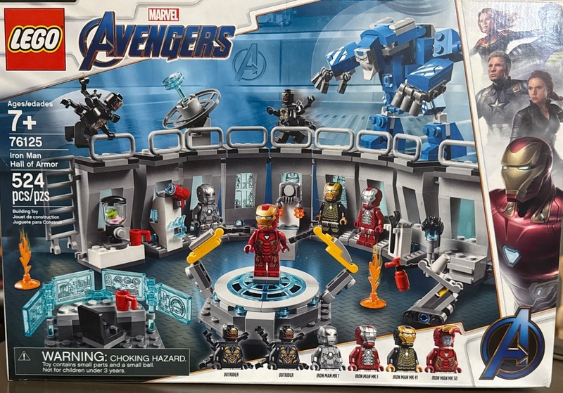 LEGO Marvel Avengers: Iron Man Hall of Armor 76125- New - FREE SHIPPING- Kids 7+