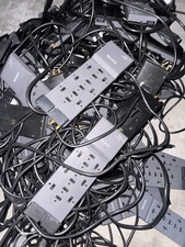 Lot of 67x Belkin BE112230-08 12-Outlet Power Strip Surge Protectors