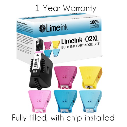 Ink Cartridges for HP 02xl HP 02 HP02 