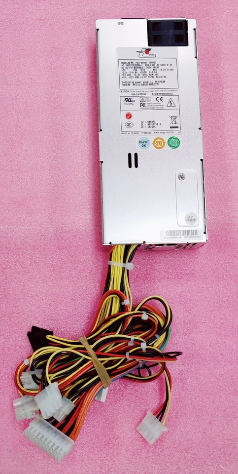 EMACS P1H-5500V 500W Power Supply 20+4 110-240V w/2 SATA power - Image 2 of 4