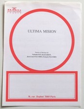 Partition sheet music ZWAP : Ultima Mission * 90's Rock Funk Yot Griot Palumbo