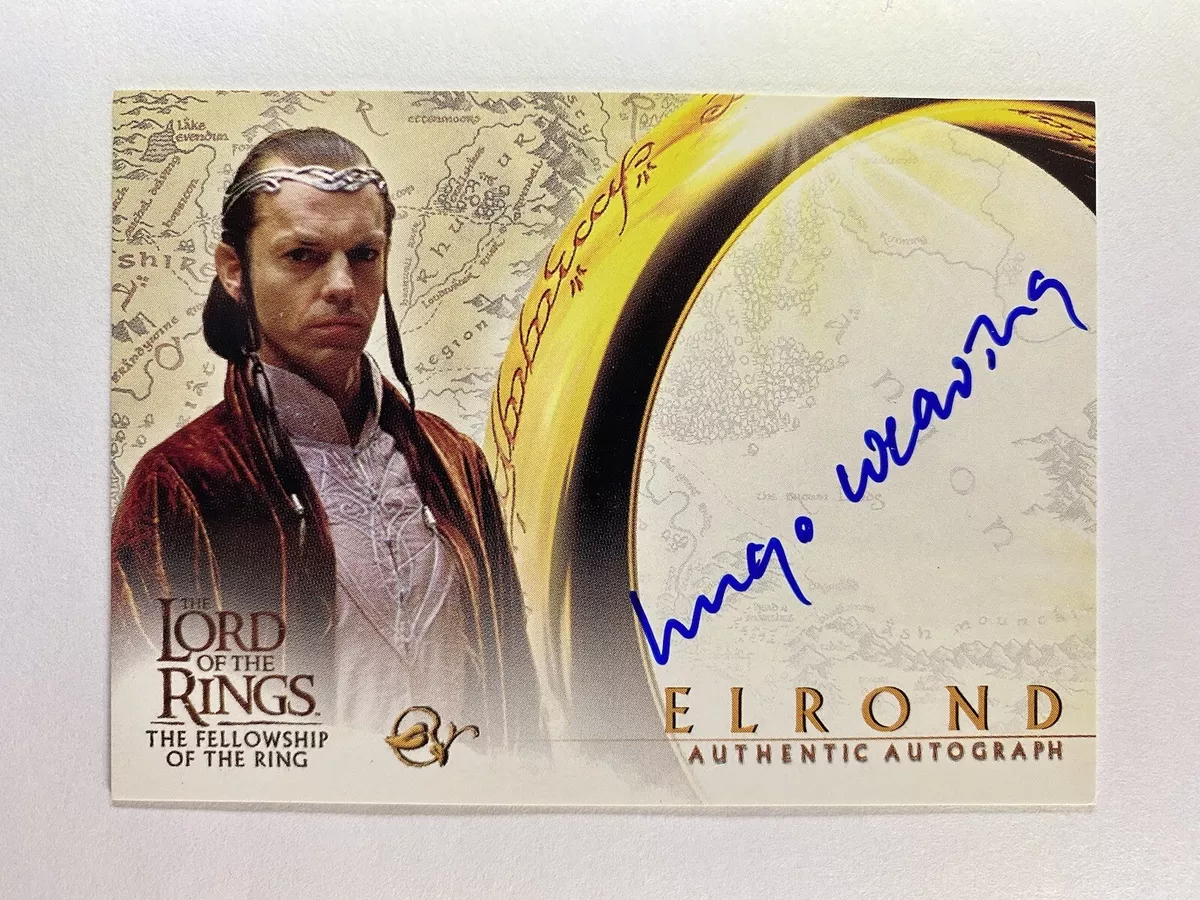 Hugo Weaving as Elrond  Hugo weaving, Hugo, Movie stars