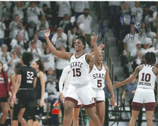 TEAIRA MCCOWAN Signed 8 x 10 Photo WNBA Basketball DALLAS WINGS Free Shipping